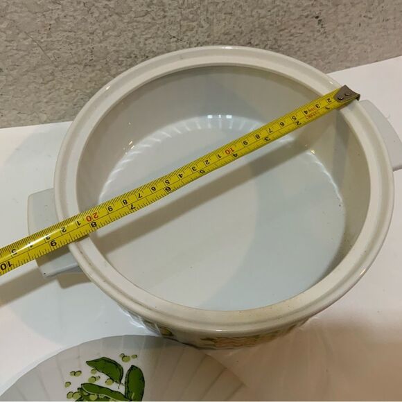 STYSON Japan Vintage Oven to Table Cookware Stamped Retro Casserole Dish Lid EUC - Picture 6 of 8